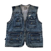 1990's denim vest #B479 | Vintage.City ヴィンテージ 古着