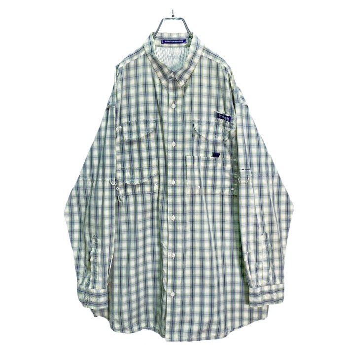 Columbia PFG OMNI-SHADE L/S check shirt | Vintage.City 古着屋、古着コーデ情報を発信