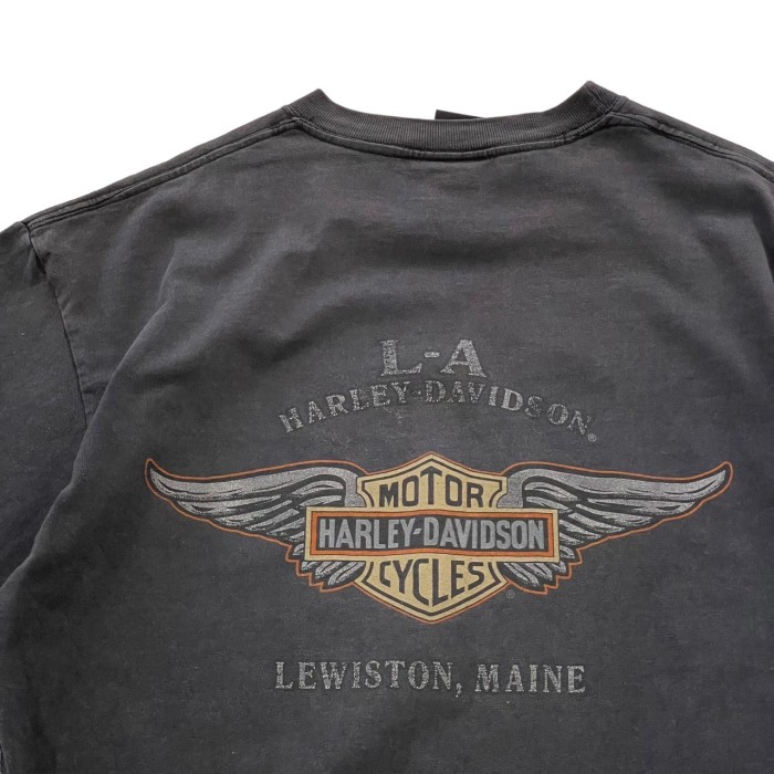 Harley Davidson / T-shirt #B486 | Vintage.City Vintage Shops, Vintage Fashion Trends