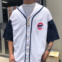 MLB シカゴカブス ベースボールシャツ ワンポイント 刺繍 L 古着 古着屋 埼玉 ストリート オンライン 通販 | Vintage.City ヴィンテージ 古着