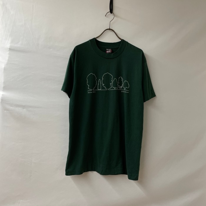 90's fruit of the loom vintage Tee Tシャツ　made in CANADA 緑　wesley willis united church | Vintage.City 古着屋、古着コーデ情報を発信