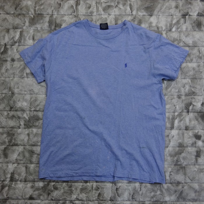ラルフローレン 半袖Tシャツ M ラベンダー 刺繍ロゴ クルーネック シンプル 7929 | Vintage.City 古着屋、古着コーデ情報を発信
