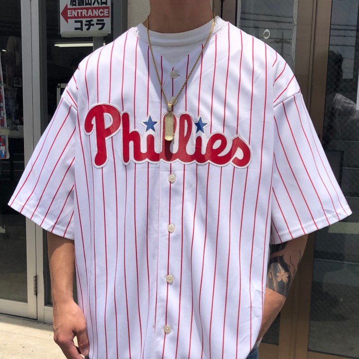MLB フィラデルフィアフィリーズ オーセンティック ゲームシャツ