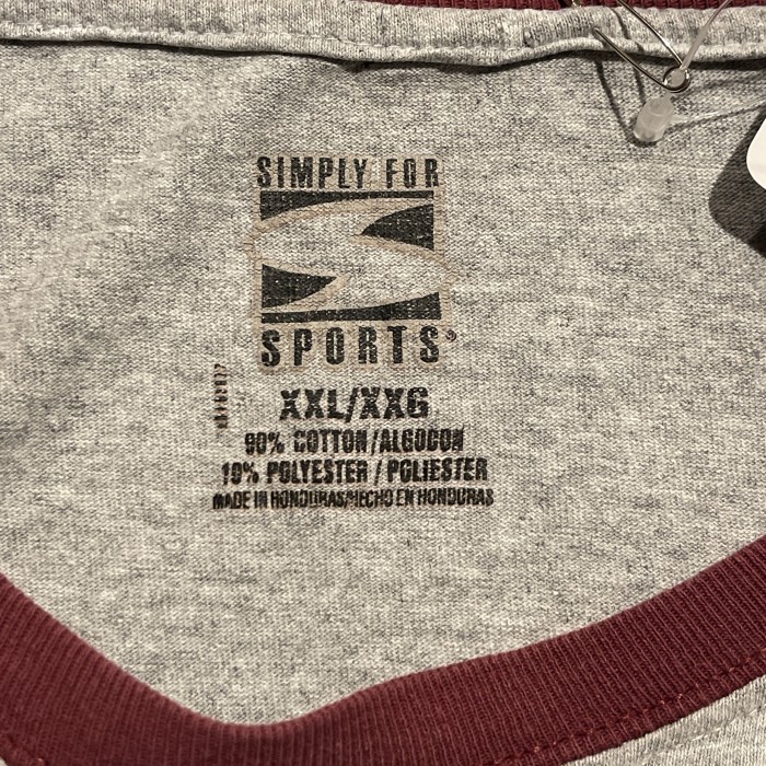 SIMPLY FOR SPORTS ラグランスリーブ　半袖Tシャツ　A974 | Vintage.City 古着屋、古着コーデ情報を発信