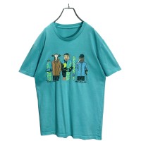 90s S/S turquoise blue NEW ZEALAND T-SHIRT | Vintage.City ヴィンテージ 古着
