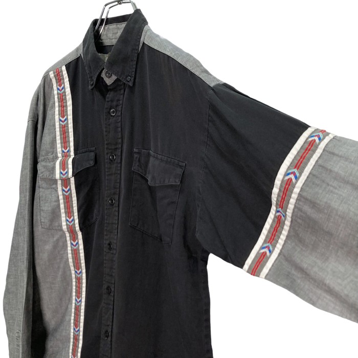 80s PANHANDLE SLIM L/S asymmetry design shirt | Vintage.City Vintage Shops, Vintage Fashion Trends