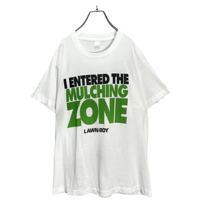 80-90s I ENTERED THE MULCHING ZONE T-SHIRT | Vintage.City 古着屋、古着コーデ情報を発信