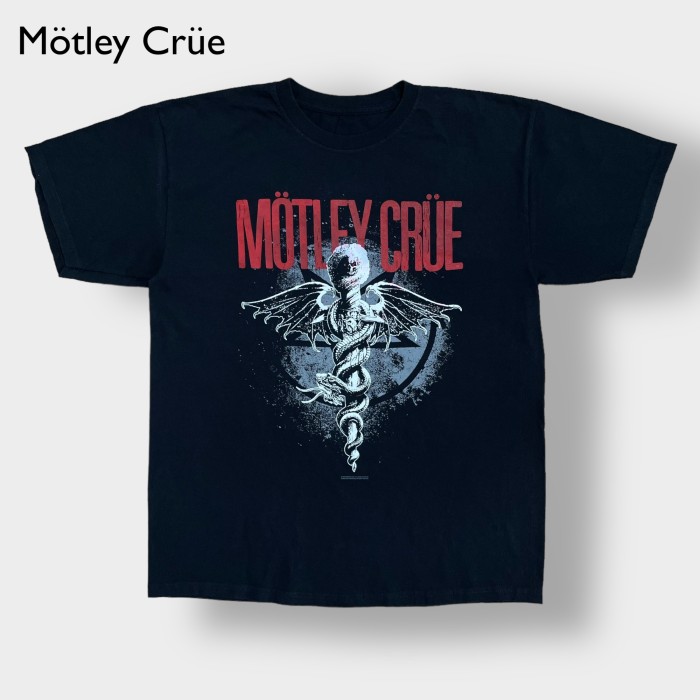 山田のメルカリ出品当時物 80s Motley Crue バンドTシャツ L モトリー クルー