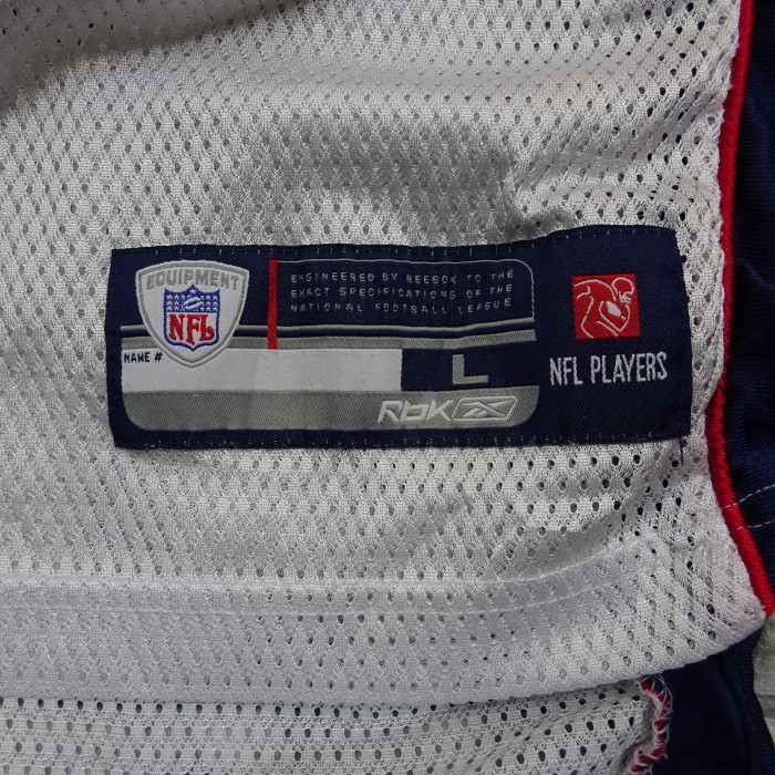 NFL×Reebok ゲームシャツ L ホワイト ネイビー メッシュ 背番号 7939 | Vintage.City 빈티지숍, 빈티지 코디 정보