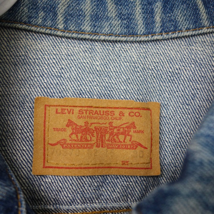 Vintage LEVI'S 70370 デニムジャケット フランス製 | Vintage.City 古着屋、古着コーデ情報を発信