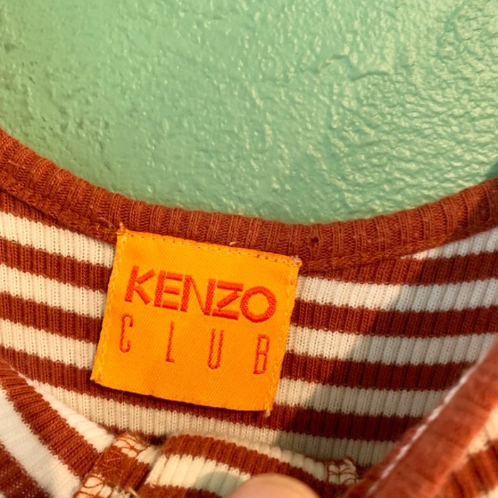 90s KENZO ボーダー リブワンピース | Vintage.City 古着屋、古着コーデ情報を発信