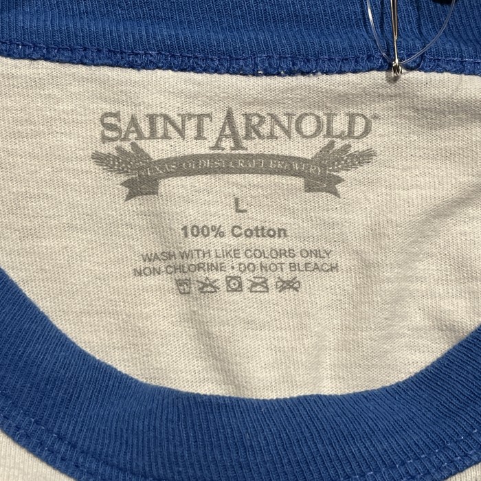 SAINT ARNOLD セントアーノルド　企業ロゴ　ラグランスリーブ　七分袖　Tシャツ　C033 | Vintage.City 빈티지숍, 빈티지 코디 정보