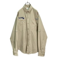 Columbia PFG OMNI-SHADE L/S beige shirt | Vintage.City ヴィンテージ 古着