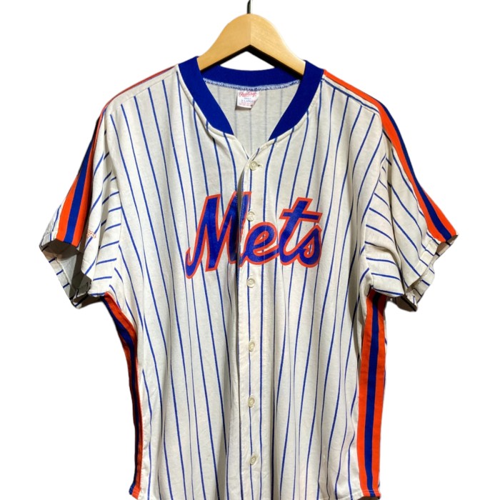 MLB Mets メッツ ゲームシャツ シャツ ストリート 古着 - シャツ