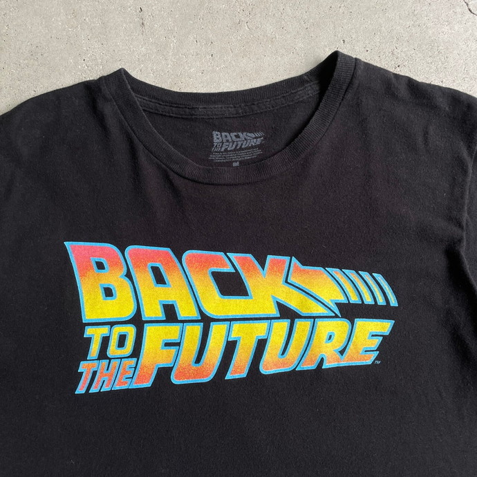 BACK TO THE FUTURE バックトゥザフューチャー ムービー ロゴ プリント