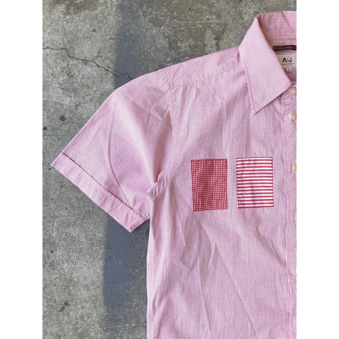 #672 Alexander Julian / shirt アレキサンダージュリアン 半袖シャツ L | Vintage.City 빈티지숍, 빈티지 코디 정보