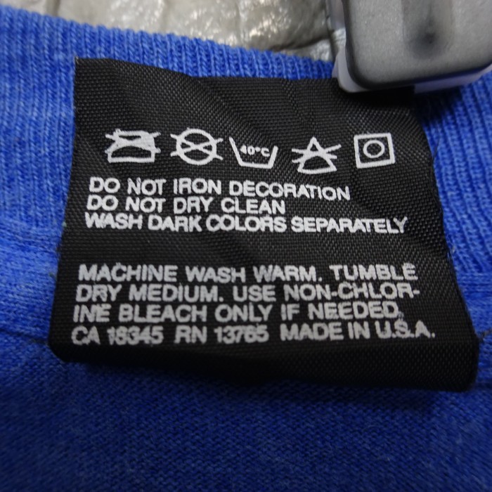 USA製 プリントTシャツ XXL ブルー フルーツオブザルーム 胸ロゴ 半袖 7956 | Vintage.City 古着屋、古着コーデ情報を発信