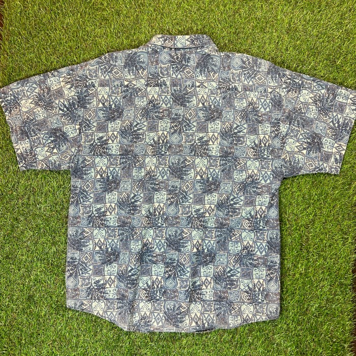 90s Ethnic Pattern Short Sleeve Shirt / Made In USA 古着 エスニック 半袖 シャツ Vintage ヴィンテージ | Vintage.City 古着屋、古着コーデ情報を発信