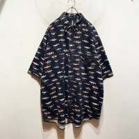 OLD S/S Fish Pattern Shirt | Vintage.City ヴィンテージ 古着