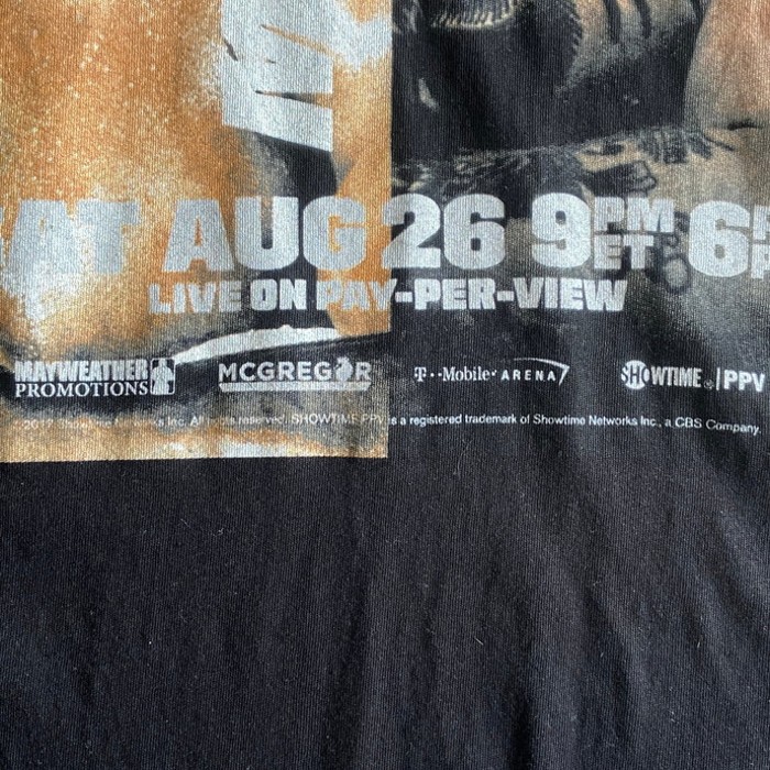 メイウェザー vs コナーマクレガー ボクシングプリント Tシャツ メンズXL | Vintage.City 古着屋、古着コーデ情報を発信