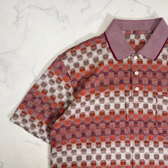 90s 日本製 レトロカラー ポロシャツ | Vintage.City 古着屋、古着コーデ情報を発信