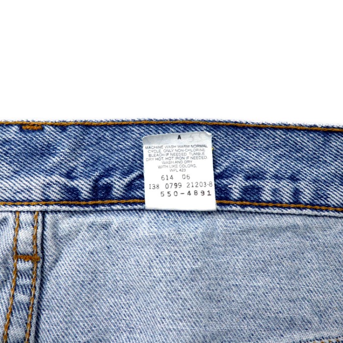 Levi's 90年代 550 リラックスフィット テーパード デニムパンツ 40 ブルー 550-4891 Relaxed Tapered Leg Jeans | Vintage.City 古着屋、古着コーデ情報を発信