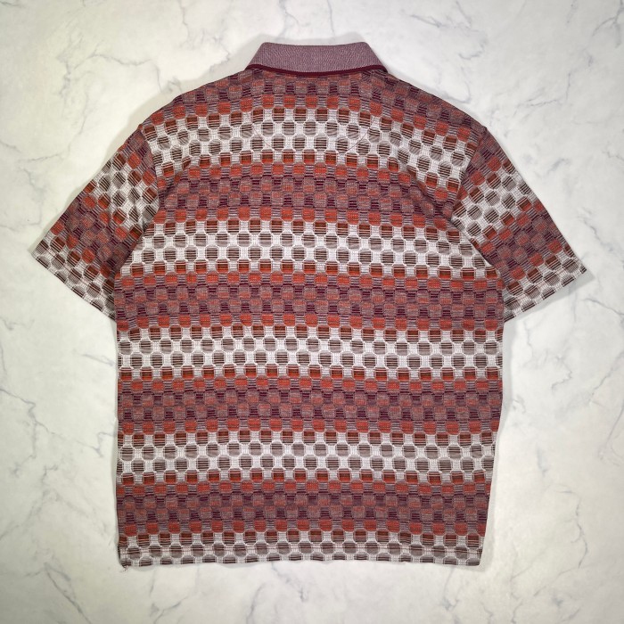 90s 日本製 レトロカラー ポロシャツ | Vintage.City 古着屋、古着コーデ情報を発信