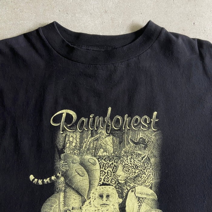 rainforest costa rica 熱帯雨林 アニマル プリントTシャツ メンズXL | Vintage.City 古着屋、古着コーデ情報を発信