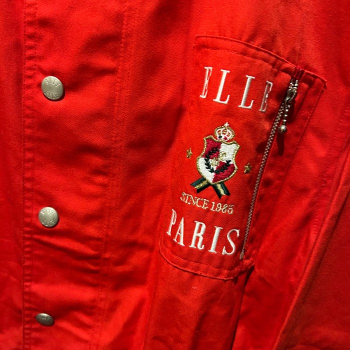 80s〜90sELLEPARIS ジップアップジャケット | Vintage.City 古着屋、古着コーデ情報を発信