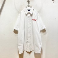 “Coca-Cola” S/S One Point Work Shirt | Vintage.City ヴィンテージ 古着