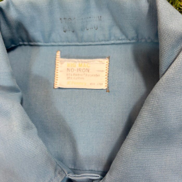 70s BIG MAC Work Shirt / Vintage ヴィンテージ  ワーク シャツ 半袖 水色 | Vintage.City Vintage Shops, Vintage Fashion Trends
