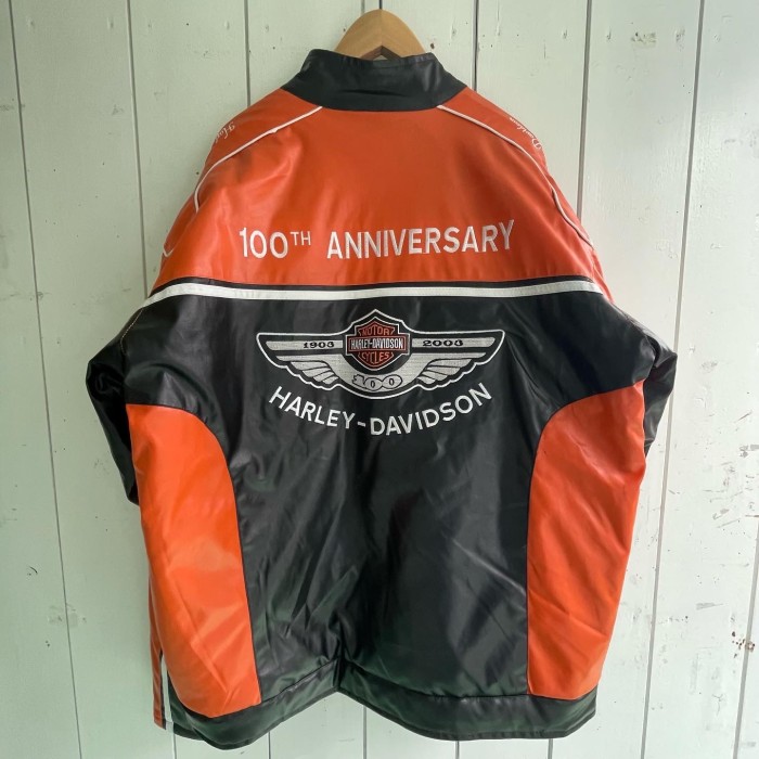 Harley-Davidson 100th アニバーサリー　ジャケット◎身幅63