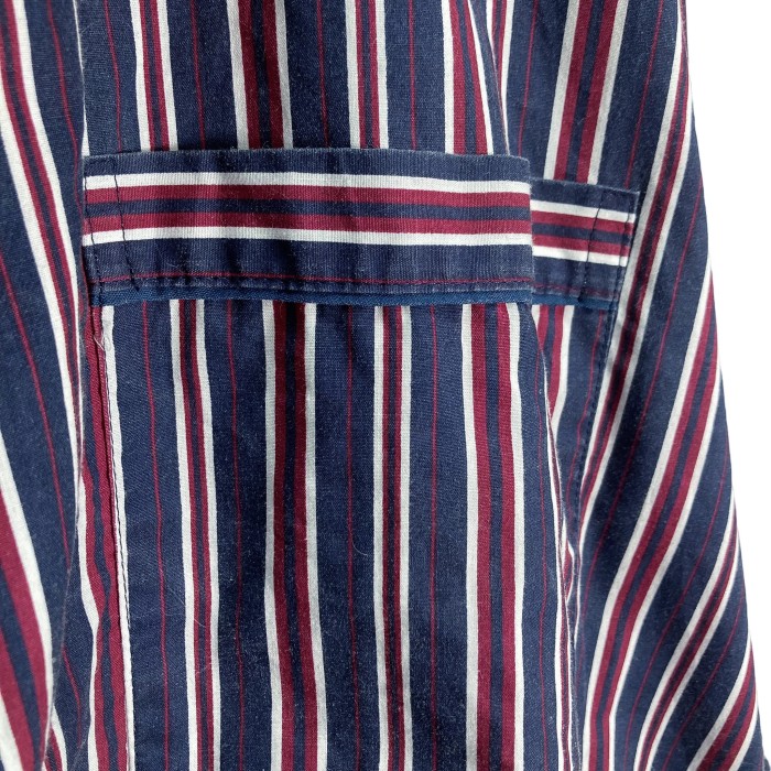 90s CROSS&WINSOR L/S stripe pajamas shirt | Vintage.City 古着屋、古着コーデ情報を発信