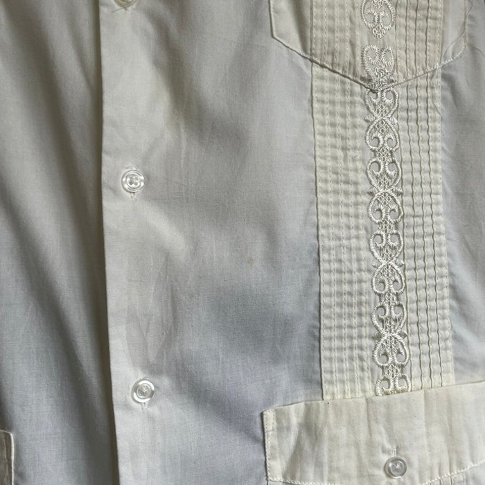 90年代～00年代 TropiCool 半袖 刺繍 キューバシャツ メンズM相当 | Vintage.City 古着屋、古着コーデ情報を発信