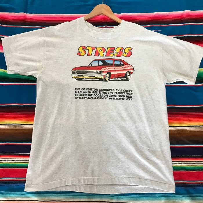 Strees Fear This Tシャツ | Vintage.City 빈티지숍, 빈티지 코디 정보