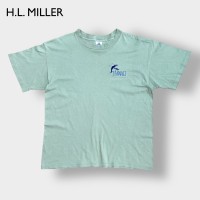 【H.L. MILLER】90s USA製 Tシャツ HAWAII 刺繍ロゴ ワンポイント シングルステッチ ミント 半袖 夏物 US古着 | Vintage.City ヴィンテージ 古着