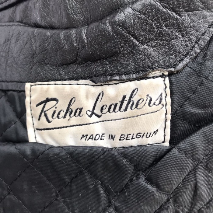 1970s ベルギー製 Richa Leathers ユーロ シングル ライダース ジャケット モーターサイクル ヴィンテージ フランス ロンジャン Mサイズ | Vintage.City Vintage Shops, Vintage Fashion Trends