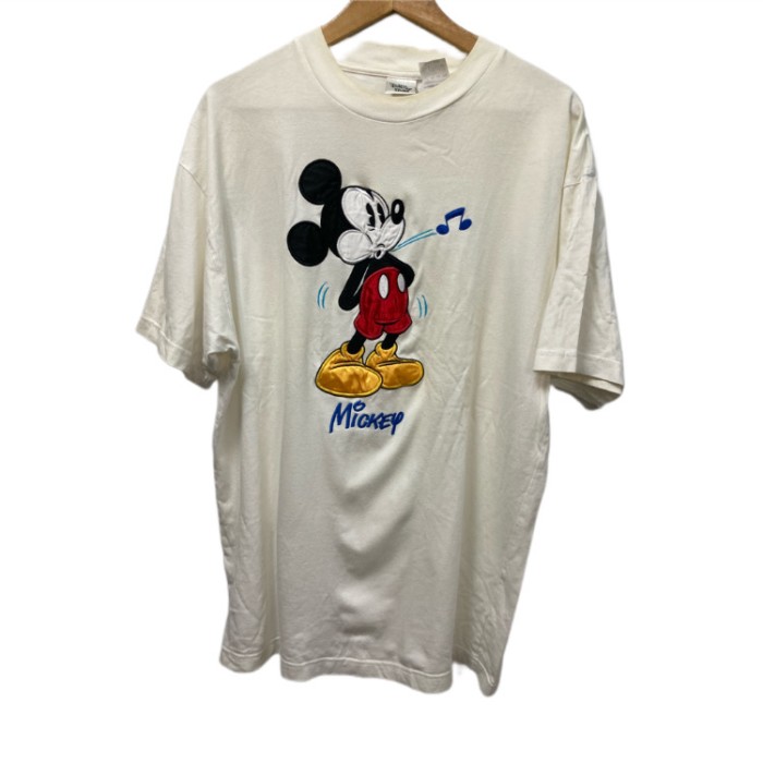 90'sシンガポール製DisneyミッキーTシャツ L | Vintage.City