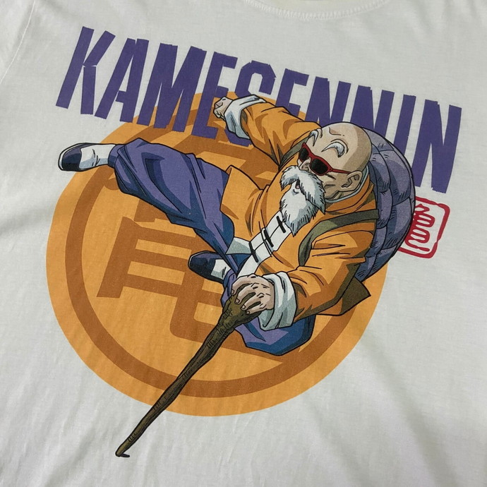 DBZ ドラゴンボールZ ヴィンテージ アニメ Tシャツ 水色 XL