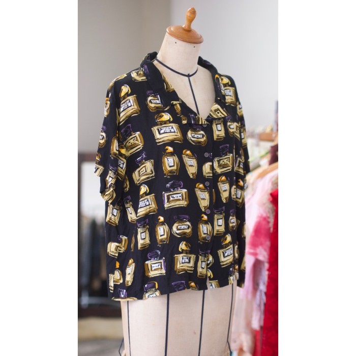 #687 total pattern shirt / 総柄シャツ 半袖 | Vintage.City 古着屋、古着コーデ情報を発信