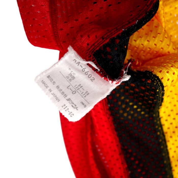 adidas デサント社製 90年代 ゲームシャツ L-O マルチカラー ポリエステル メッシュ 3ストライプ ビッグサイズ | Vintage.City 古着屋、古着コーデ情報を発信