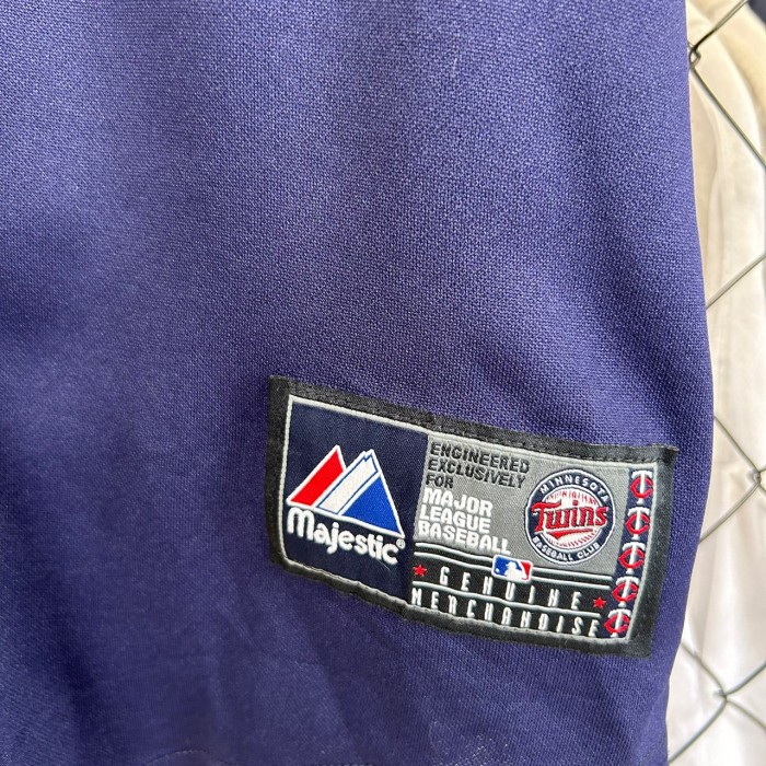 MLB ミネソタツインズ チーム系 ゲームシャツ ベースボールシャツ ロゴ ...