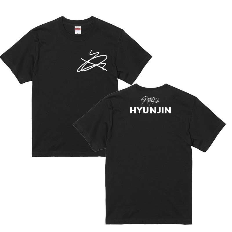 HYUNJIN ヒョンジン ストレイキッズ STRAYKIDS スキズ Tシャツ 男女