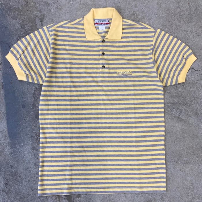694 renoma PARIS / polo shirts / イタリア製 メンズM ポロシャツ