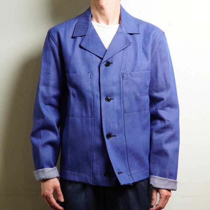 90's British Military Denim Prisoner Jacket【DEADSTOCK】 | Vintage.City Vintage Shops, Vintage Fashion Trends