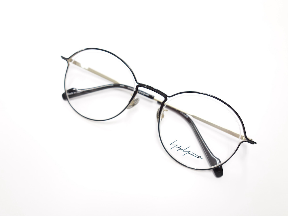 YOHJI YAMAMOTO ヨウジヤマモト TITANIUM メガネ 51□21 140 日本製 ...