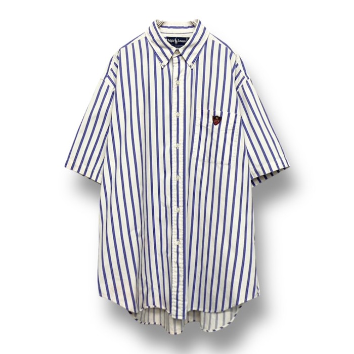 “Ralph Lauren” S/S Stripe Shirt | Vintage.City 古着屋、古着コーデ情報を発信