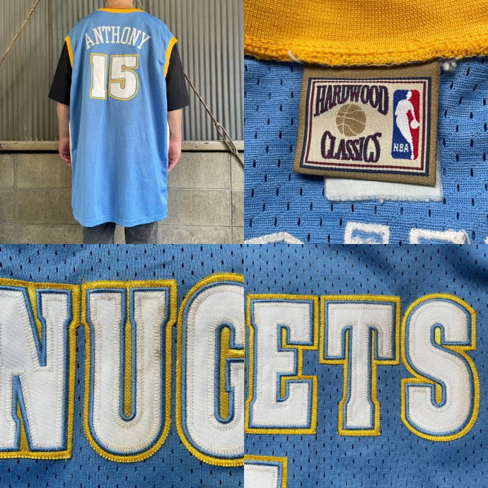 スーパービッグサイズ NBA デンバー・ナゲッツ nugge 15 ゲームシャツ