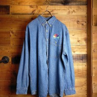 90's リー Lee / 企業刺繍 デニムシャツ / USED | Vintage.City 빈티지숍, 빈티지 코디 정보
