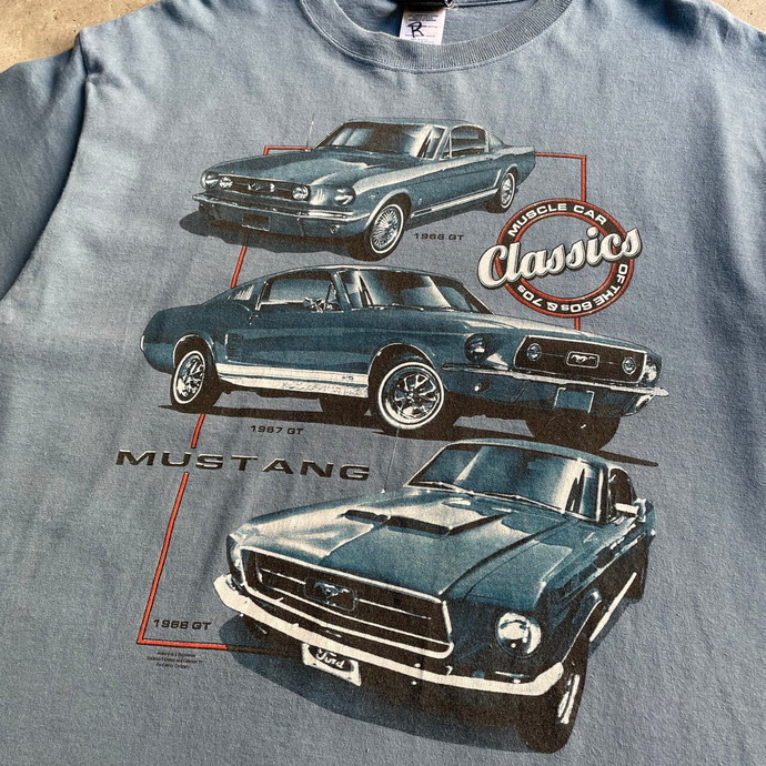 00年代 Ford MUSTANG フォード クラシックカー 車 企業ロゴ